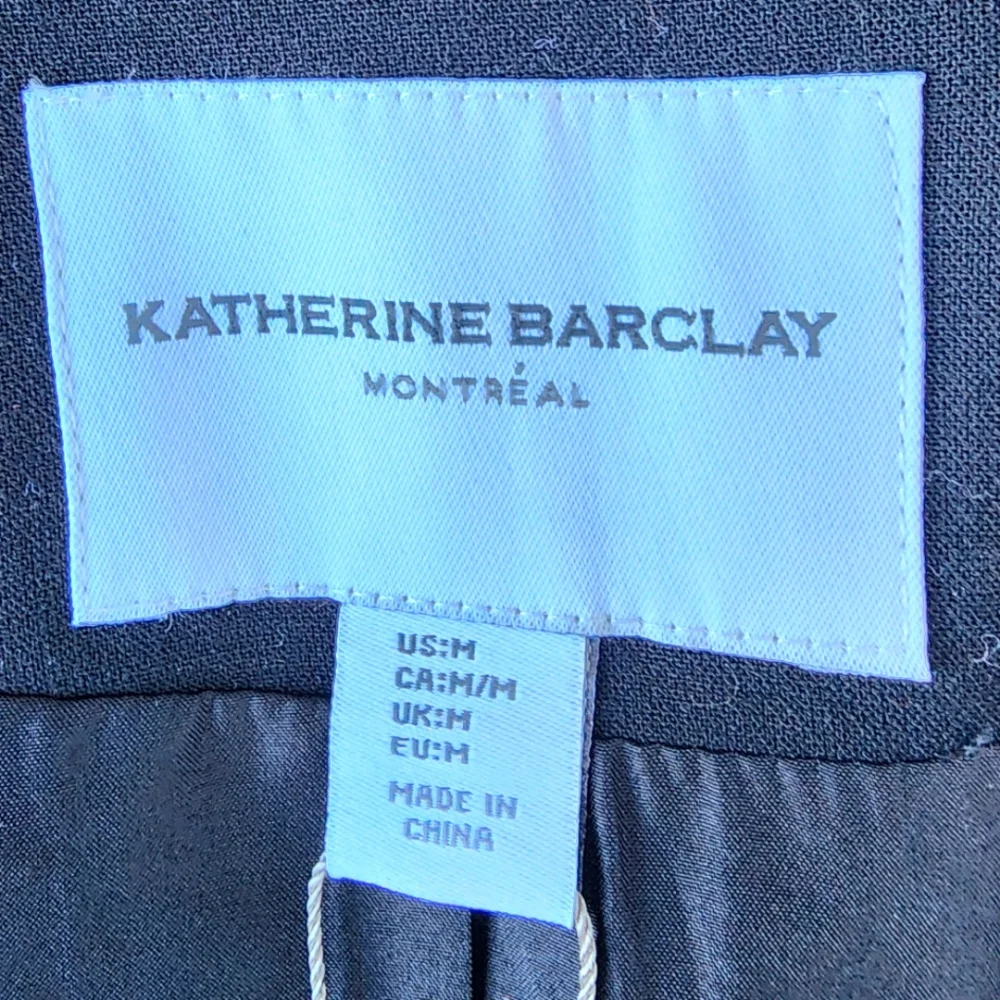 NWT M VEST Black Openfront long vest - Picture 8 of 16